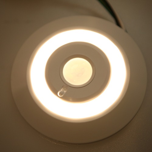 뷰텍 화장실 욕실용 LED센서 직부등 1.2W 3000k 전구색 VFL-101