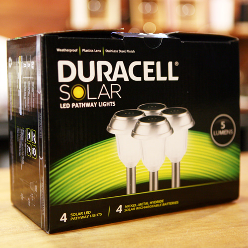듀라셀 태양광 LED정원등 기본 타입 ( 낱개 판매 )